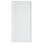 WHITEK S44 Tappo Copriforo 1 Modulo Bianco Opaco