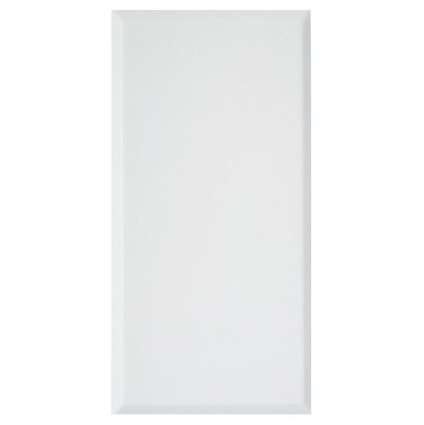 WHITEK S44 Tappo Copriforo 1 Modulo Bianco Opaco