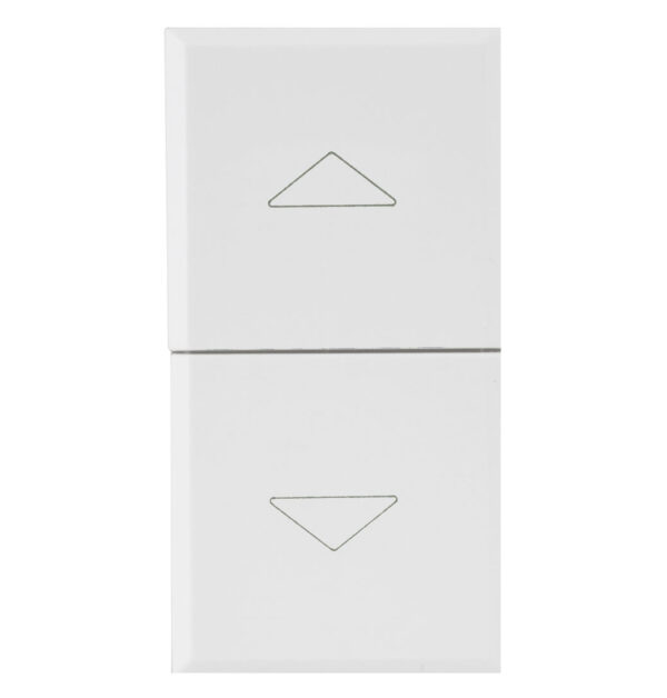 WHITEK S44 Commutatore Stabile 1P 10AX 250V 1 Modulo Bianco Opaco