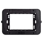 Supporto Smart44 con Viti per Scatole Rettangolari 3 Moduli