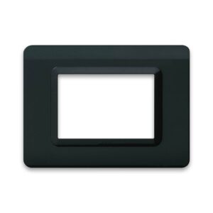 Placca Tecnopolimero S44 3 Moduli Grigio