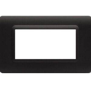 Placca Tecnopolimero S44 4 Moduli Grigio