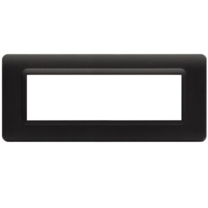Placca Tecnopolimero S44 7 Moduli Grigio