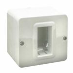 Contenitore Autoportante Minicanali IP40 S44 1 Modulo Bianco