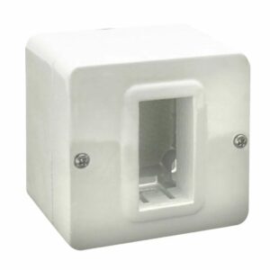 Contenitore Autoportante Minicanali IP40 S44 1 Modulo Bianco