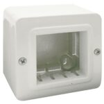 Contenitore Autoportante Minicanali IP40 S44 2 Moduli Bianco