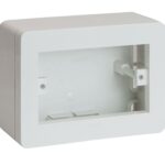 Scatola Universale IP40 per Minicanali 3 Moduli Bianco