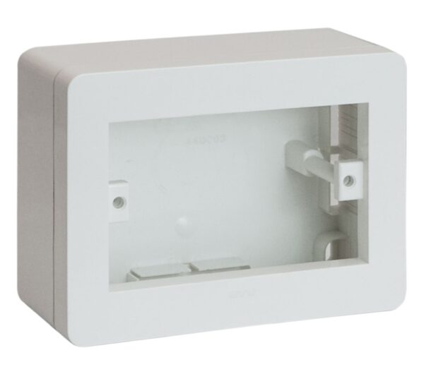 Scatola Universale IP40 per Minicanali 3 Moduli Bianco