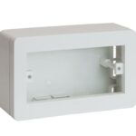 Scatola Universale IP40 per Minicanali 4 Moduli Bianco