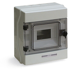 Quadro Elettrico IP65 da Parete 6 Moduli DIN