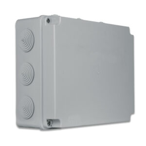 Scatola Rettangolare IP65 di Derivazione da Pareti con Passacavi 240x190