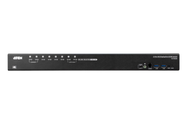Switch USB 3.0 4K DisplayPort KVM a 8 porte, CS19208 - immagine 2