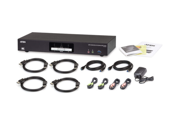 Switch KVMP Schermo Doppio USB3.0 4K DisplayPort 2 porte, CS1942DP - immagine 5