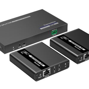 Extender Splitter HDMI 2 vie su Cavo di Rete 70 metri PoC