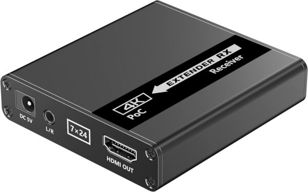 Extender Splitter HDMI 2 vie su Cavo di Rete 70 metri PoC - immagine 6