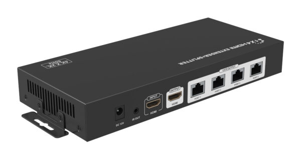 1x4 HDMI Extender Splitter su CAT6/6a/7 60m - immagine 3