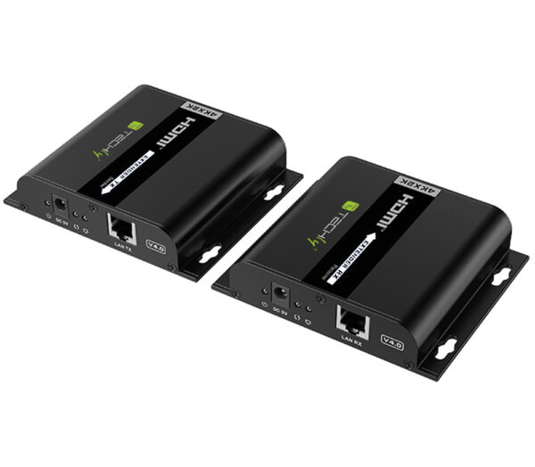 Ricevitore Aggiuntivo per Extender HDMI over IP con PoE IR 4K UHD su Cavo Cat.6 fino a 120m - immagine 4
