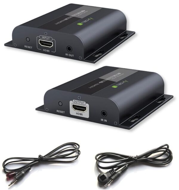 Ricevitore Aggiuntivo Extender HDMI IR su Cavo Cat.6 120m - immagine 2