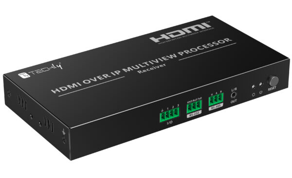 Ricevitore per Matrix Extender HDMI Over IP 4K su Cavo Cat.6 fino a 120m Multiview Ipcolor iMMS - immagine 2