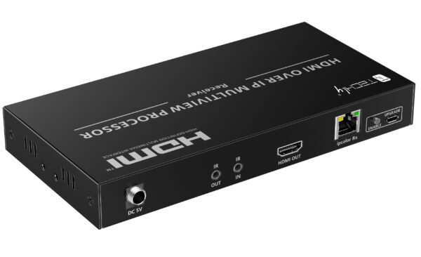 Ricevitore per Matrix Extender HDMI Over IP 4K su Cavo Cat.6 fino a 120m Multiview Ipcolor iMMS - immagine 3