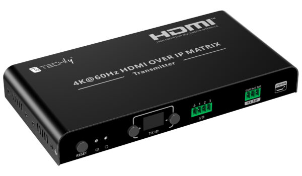 Trasmettitore per Matrix Extender HDMI Over IP 4K su Cavo Cat.6 fino a 120m - immagine 2