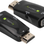 Mini Adattatore da HDMI a VGA con Audio