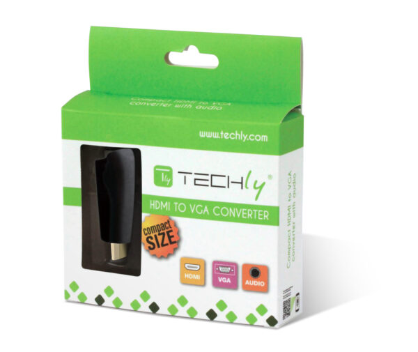 Mini Adattatore da HDMI a VGA con Audio - immagine 2