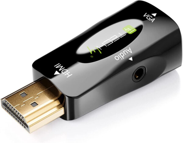 Mini Adattatore da HDMI a VGA con Audio - immagine 7