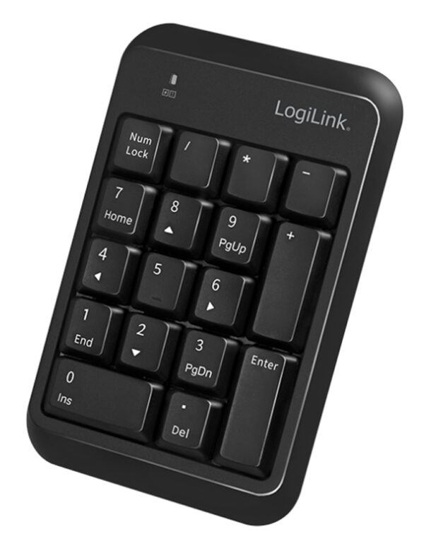 Tastierino Numerico Bluetooth V5.1 Nero - immagine 2