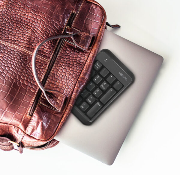 Tastierino Numerico Bluetooth V5.1 Nero - immagine 5