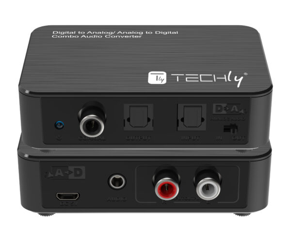 Convertitore Audio da Digitale ad Analogico / da Analogico a Digitale SPDIF Toslink Stereo 3,5'' - immagine 3
