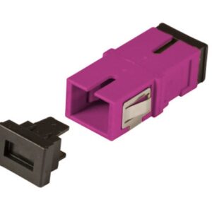 Adattatore a Bussola Keystone SC Simplex Multimodale OM4 Fucsia