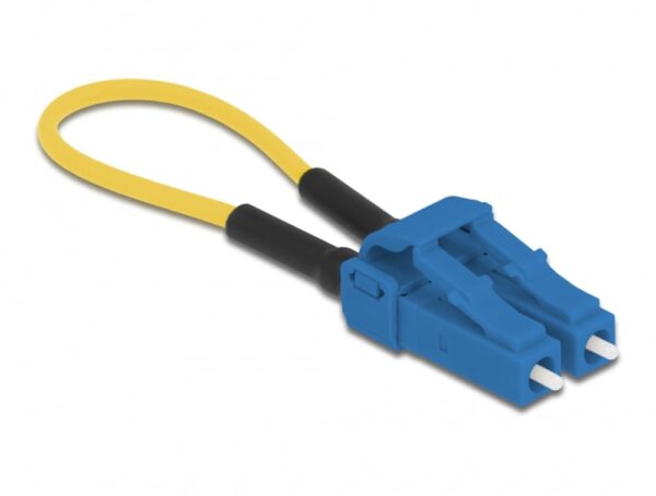 Cavo di Prova Accoppiatore Loopback Fibra Ottica Monomodale LC/UPC - immagine 2