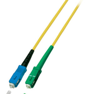 Cavo Fibra Ottica Monomodale OS2 SC-APC/SC-UPC 9/125 2m