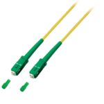 Cavo Fibra Ottica Monomodale OS2 SC-APC/SC-APC 9/125 G657.A2 1m
