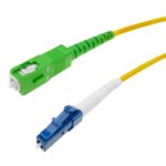 Cavo in Fibra Ottica FTTH Monomodale SC-APC/LC-UPC OS2 9/125 Simplex 1m