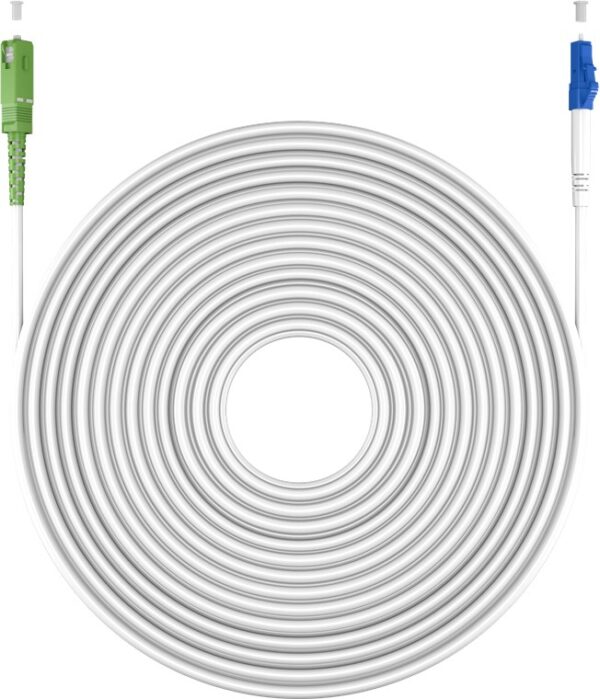 Cavo in Fibra Ottica FTTH Monomodale SC-APC (8°)/LC-UPC OS2 9/125 Simplex 2m - immagine 4