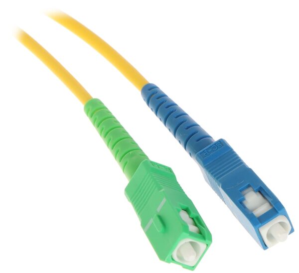 Cavo in Fibra Ottica FTTH Monomodale SC-APC/LC-UPC OS2 9/125 Simplex 2m - immagine 3
