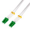 Cavo Fibra Ottica Armato Acciaio OS2 LC/APC Duplex 9/125 7,5m - immagine 2