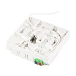 Scatola di Terminazione Ottica FTTH 1x LCD/APC con Cavo di Collegamento 50m