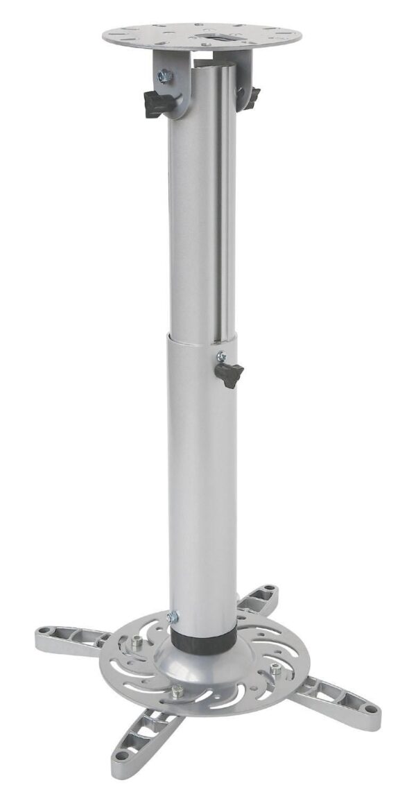 Supporto a soffitto professionale per proiettori estensione 50-77 cm