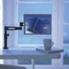 Supporto da scrivania per Monitor 13-27'' braccio lungo inclinabile - immagine 5