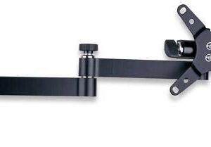 Supporto a muro per TV LED LCD 13-30'' inclinabile 3 snodi nero