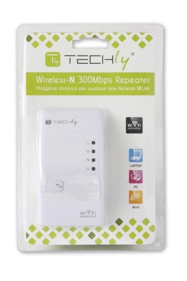 Ripetitore Wireless 300N (Range Extender) con WPS - immagine 2