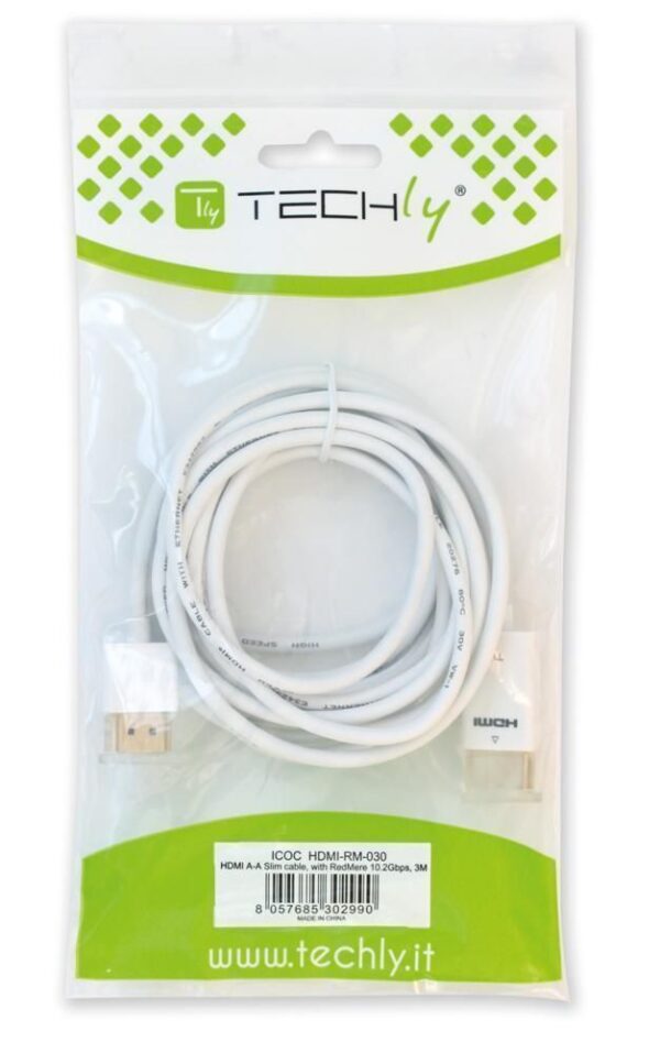Cavo HDMI High Speed con Ethernet Ultra Slim 3 m - immagine 2
