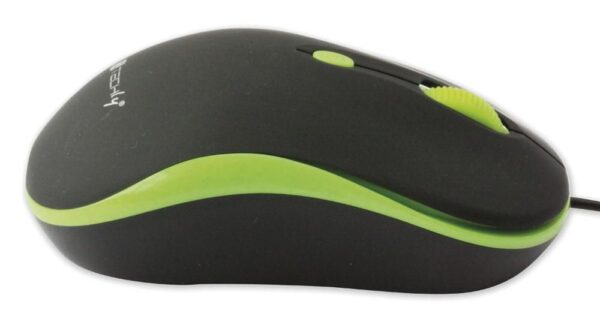 Mouse Ottico USB 800-1600 dpi Nero/Verde - immagine 3