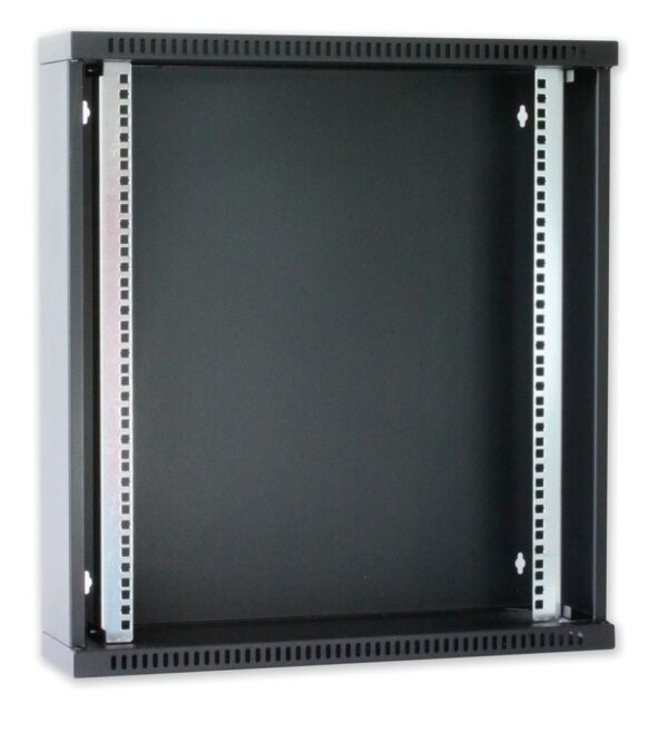 Armadio Rack 19'' Flat a muro p.15cm 12 unità sezione unica Grigio - immagine 4