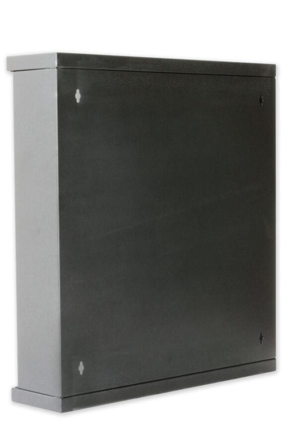 Armadio Rack 19'' Flat a muro p.15cm 12 unità sezione unica Grigio - immagine 6