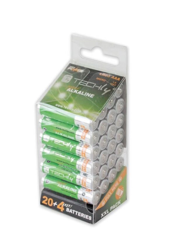 Multipack 24 Batterie High Power Mini Stilo AAA Alcaline LR03 1,5V - immagine 3