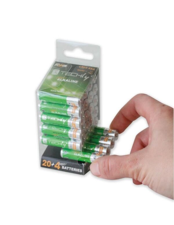 Multipack 24 Batterie High Power Mini Stilo AAA Alcaline LR03 1,5V - immagine 2